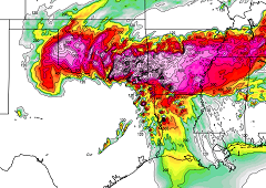 Dégradation orageuse virulente attendue aux Etats-Unis