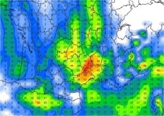 Fortes pluies possibles près de la Méditerranée la semaine prochaine