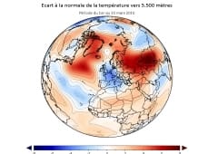 Une première décade de mars froide et instable sur la France