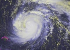 L'ouragan Gonzalo frappe St-Martin et St-Barthélémy avec rafales à 204 km/