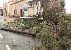 Tornade EF1 à Aléria (Haute-Corse) le 29 octobre 2018