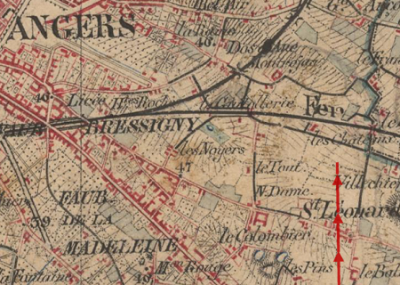 Tornade EF1 à Angers (Maine-et-Loire) le 30 avril 1831