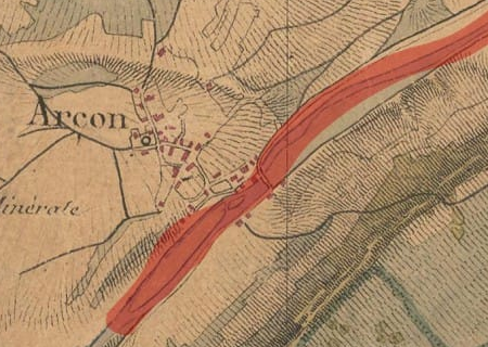Tornade EF2 à Arçon (Doubs) le 17 juin 1828