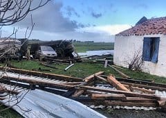 Tornade EF0 à Bouin (Vendée) le 28 décembre 2020