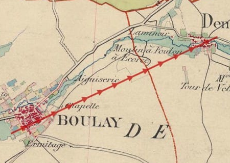 Tornade EF1 à Boulay-Moselle (Moselle) le 26 octobre 1824