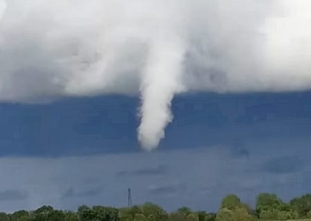 Tornade EF0 à Cessey-sur-Tille (Côte-d'Or) le 14 mai 2021