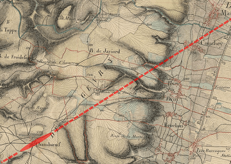 Tornade EF3 à Chambœuf (Côte-d'Or) le 29 mai 1807