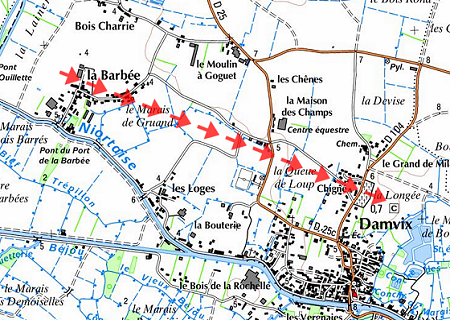 Tornade EF2 à Damvix (Vendée) le 8 février 1910