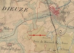 Tornade EF1 à Dieuze (Moselle) le 9 juin 1862