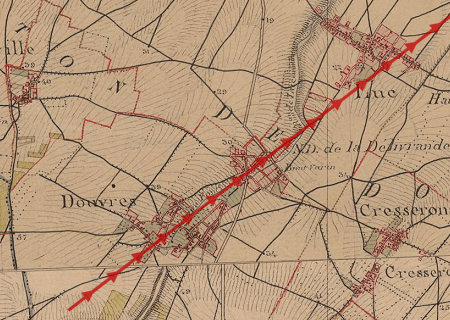 Tornade EF1 à Douvres-la-Délivrande (Calvados) le 30 septembre 1849