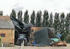 Tornade EF0 à Ernes (Calvados) le 16 août 2020