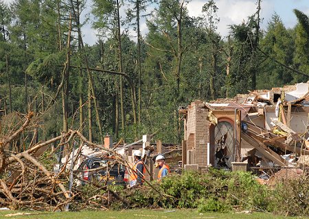 Tornade EF4 à Hautmont (Nord) le 3 août 2008