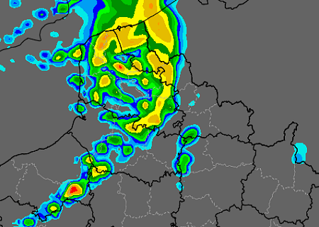 Tornade EF3 à Houdain (Pas-de-Calais) le 10 décembre 2000