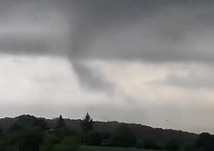 Tornade EF1 à Langonnet (Morbihan) le 9 mai 2020