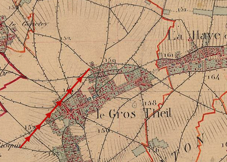 Tornade EF2 au Bosc-du-Theil (Eure) le 23 septembre 1846