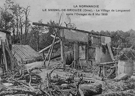 Tornade EF3 au Ménil-de-Briouze (Orne) le 8 mai 1923
