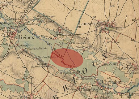 Tornade EF0 à Lusseray (Deux-Sèvres) le 13 mai 1802