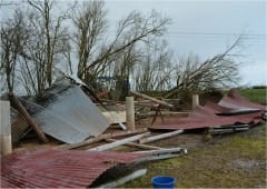 Tornade EF1 à Luçon (Vendée) le 3 mars 2014