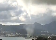 Tornade EF0 à Mandelieu-la-Napoule (Alpes-Maritimes) le 10 novembre 2018