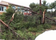 Tornade EF1 à Martigues (Bouches-du-Rhône) le 4 novembre 2014