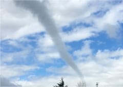 Tornade probable à Meung-sur-Loire (Loiret) le 8 avril 2016