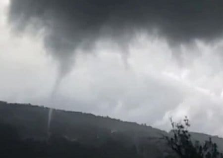 Tornade EF0 à Miribel-les-Echelles (Isère) le 24 juin 2021