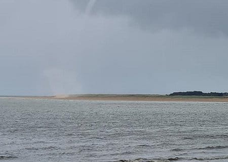 Tornade EF0 à Agon-Coutainville (Manche) le 24 juillet 2021