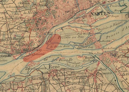 Tornade EF0 à Nantes (Loire-Atlantique) le 17 mai 1812