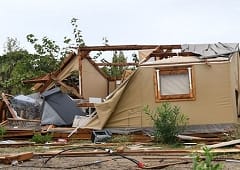 Tornade EF1 à Narbonne (Aude) le 15 octobre 2018