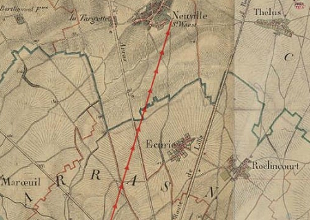 Tornade EF2 à Neuville-Saint-Vaast (Pas-de-Calais) le 31 juillet 1807