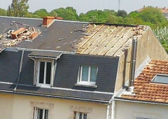 Phénomène venteux destructeur à la Rochelle le 30 avril