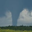 Possible tornade dans le Lubéron (Alpes-de-Haute-Provence) le 6 octobre 2013