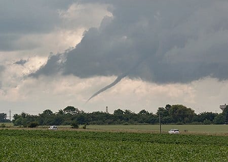 Tornade EF0 à Petiville (Seine-Maritime) le 21 juin 2021