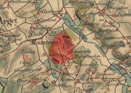 Tornade EF1 à Piets-Plasence-Moustrou (Pyrénées Atlantiques) le 9 juillet 1843
