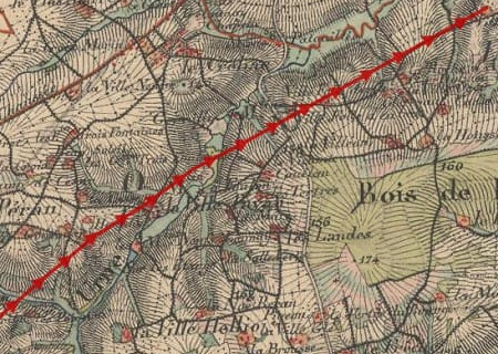 Tornade EF2 à Plédran (Côtes-d'Armor) le 7 juin 1841