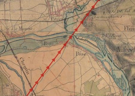 Tornade EF2 à Poses (Eure) le 7 septembre 1829