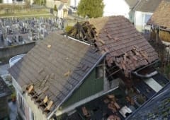 Phénomène venteux virulent en Alsace le 2 janvier