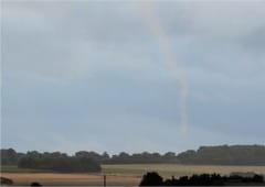 Tornade EF0 à Poussy-la-Campagne (Calvados) le 24 juillet 2015