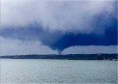 Tornade dans la Manche le 22 mai