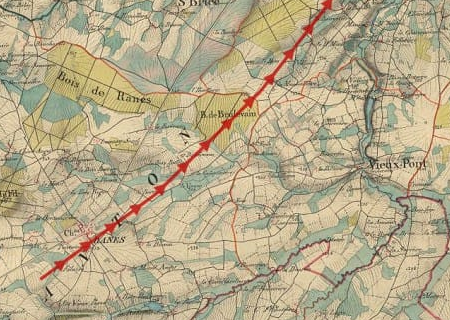 Tornade EF3 à Rânes (Orne) le 10 juin 1848