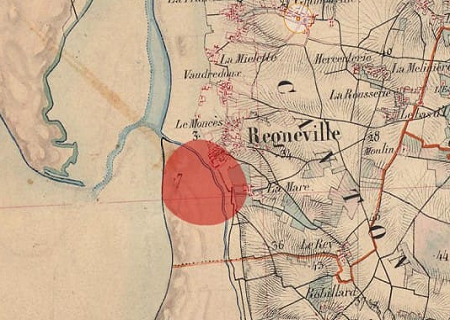 Tornade EF0 à Regnéville-sur-Mer (Manche) le 16 juin 1822