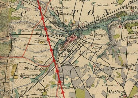 Tornade EF3 à Saint-Lys (Haute-Garonne) le 11 août 1836