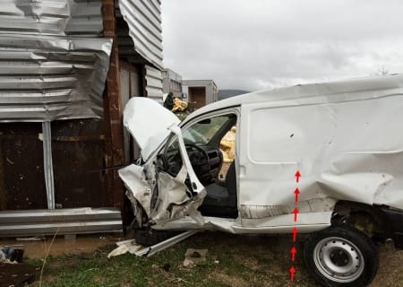 Tornade EF2 à Saint-Martin-de-Londres (Hérault) le 23 novembre 2016