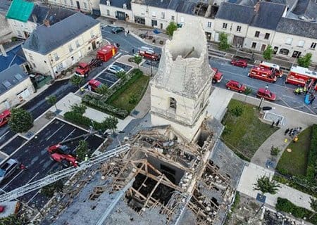 Tornade EF2 à Saint-Nicolas-de-Bourgueil (Indre-et-Loire) le 19 juin 2021