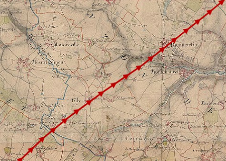 Tornade EF4 à Saint-Ouen-Marchefroy (Eure-et-Loir) le 26 août 1823