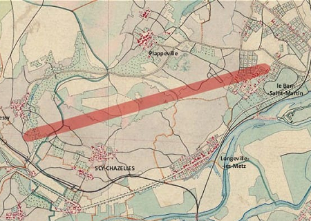 Tornade EF1 à Scy-Chazelles (Moselle) le 6 septembre 1838