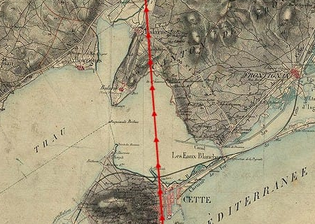 Tornade EF4 à Sète (Hérault) le 22 octobre 1844