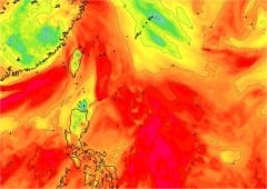 Tornade sur l'île de Taïwan le 9 août : une vidéo impressionnante