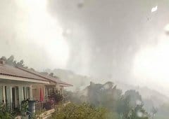 Tornade EF1 à Tanneron (Var) le 29 octobre 2018