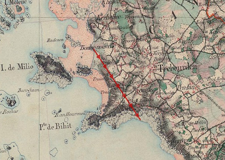 Tornade EF3 à Trébeurden (Côtes-d'Armor) le 30 janvier 1836